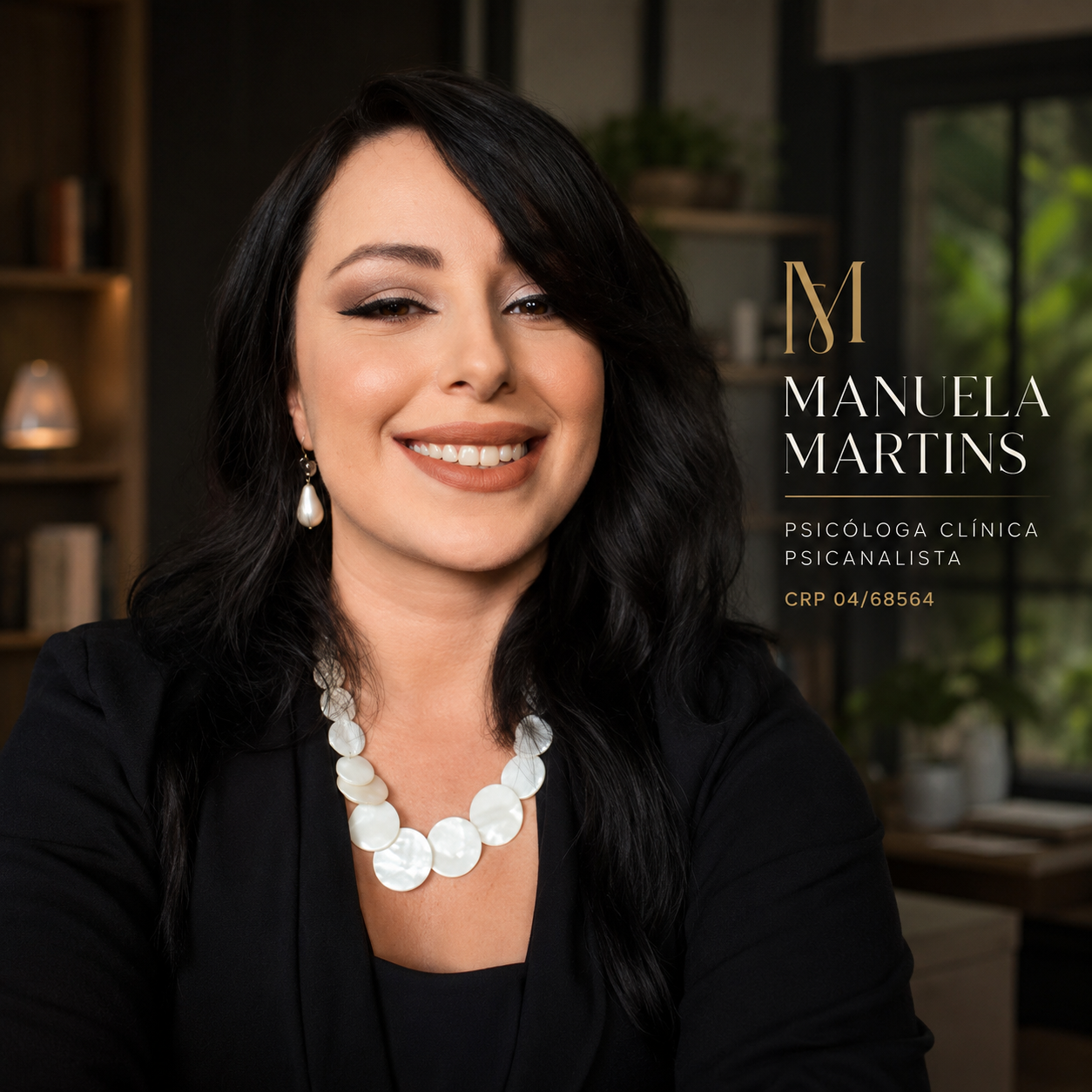 Manuela Martins, psicóloga clínica e psicanalista CRP 04/68564 em Belo Horizonte